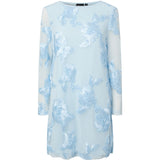 PIECES PIECES dam klänning PCEVA Dress Cashmere Blue