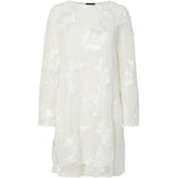PIECES PIECES dam klänning PCEVA Dress Cloud Dancer