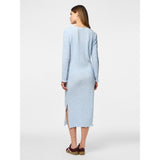 PIECES PIECES dam klänning PCFLORA Dress Cashmere Blue Flowers