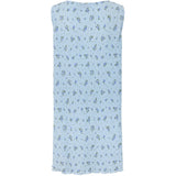 PIECES PIECES dam klänning PCFLORA Dress Cashmere Blue BLUE FLOWERS