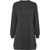 PIECES PIECES dam klänning PCPATRICE Restudsalg Dark Grey Melange SUNDAY MORNING