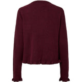 PIECES PIECES dam kofta PCAMOS Cardigan Winetasting Melange
