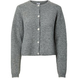 PIECES PIECES dam kofta PCSILLY Cardigan Medium grey melange