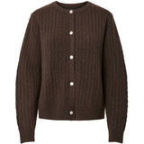 PIECES PIECES dam kofta PCSILLY Cardigan Hot Fudge Melange