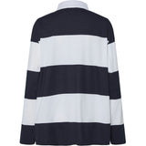 PIECES PIECES dam polo PCFRIDA Restudsalg Maritime Blue White