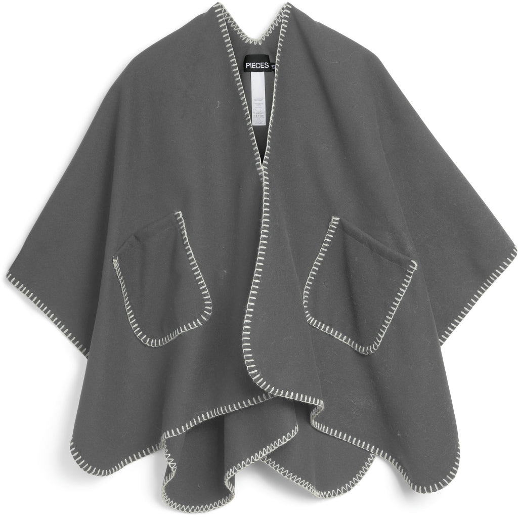 Fairytale store Trees Poncho Charcoal