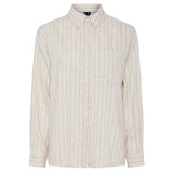 PIECES PIECES dam skjorta PCPIA Shirt Birch Stripes black