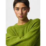 PIECES PIECES dam stickad PCTINA Knit Woodbine MELANGE