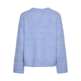 PIECES PIECES dam stickad tröja PCANA Knit Star Sapphire