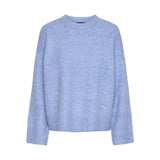 PIECES PIECES dam stickad tröja PCANA Knit Star Sapphire