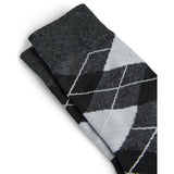 PIECES PIECES dam strumpor PCALBA Socks Dark Grey Melange LGM/Black/Birch