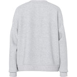 PIECES PIECES dam sweatshirt PCCHILLI Sweatshirt Light Grey Melange