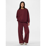 PIECES PIECES dam sweatshirt PCCHILLI Sweatshirt Tawny Port