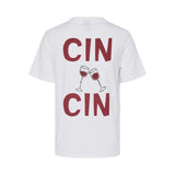 PIECES PIECES dam t-shirt PCPUKKA T-shirt Bright White CINCIN