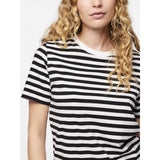 PIECES PIECES dam tee PCRIA T-shirt Black Bright White