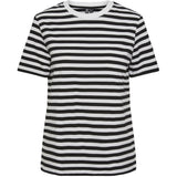 PIECES PIECES dam tee PCRIA T-shirt Black Bright White