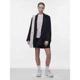 PIECES PIECES dam tee PCRIA T-shirt Silver Mink BRIGHT WHITE