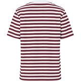 PIECES PIECES dam tee PCRIA T-shirt Tawny Port BRIGHT WHITE