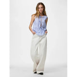 PIECES PIECES dam top PCJOLLY Top Hydrangea BRIGHT WHITE
