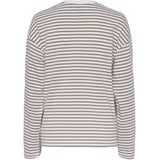 PIECES PIECES damtopp PCSADIE Blouse Cloud Dancer FOSSIL