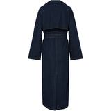 PIECES PIECES dam trenchcoat PCFREYA Jacket Dark Blue Denim