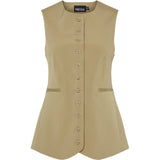PIECES PIECES dam väst PCTEMPRE Vest Elmwood