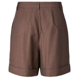 PIECES PIECES dam shorts PCGERRY Shorts Coffee Quartz