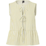 PIECES PIECES dam top PCJOLLY Top French Vanilla BRIGHT WHITE