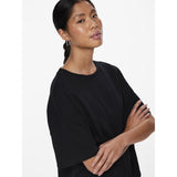 PIECES Pieces dam T-shirt PCCHILLI SUMMER T-shirt Black