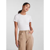 PIECES Pieces dam T-shirt PCNICCA T-shirt Bright White