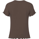 PIECES Pieces dam T-shirt PCNICCA T-shirt Hot Fudge