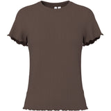 PIECES Pieces dam T-shirt PCNICCA T-shirt Hot Fudge