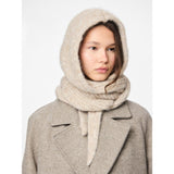 PIECES Pieces dam balaclava PCREBEKKA Accessories Greige