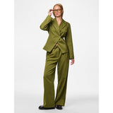 PIECES Pieces dam kavaj PCFALKA Blazer Sphagnum Stripes