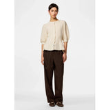 PIECES Pieces dam kofta PCSILLY Cardigan Birch Melange