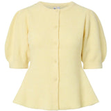PIECES Pieces dam kofta PCSILLY Cardigan Pale Banana MELANGE