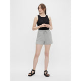 PIECES Pieces dam sweatshorts PCCHILLI SUMMER Shorts Light Grey Melange