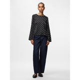 PIECES Pieces damblus PCJYTTA Restudsalg Black White Dots
