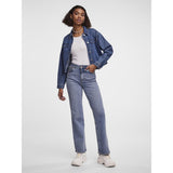 PIECES Pieces dam jeans PCHOLLY Restudsalg Medium blue denim