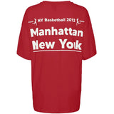 PIECES Pieces dam t-shirt PCSKYLAR Restudsalg High Risk Red detail:White text