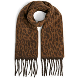 PIECES Pieces damhalsduk PCNAYA Scarf Tobacco Brown