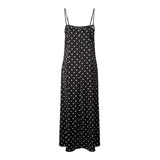PIECES Pieces damklänning PCJYTTA Dress Black White Dots
