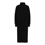 PIECES Pieces damstickad klänning PCMALOU Dress Black