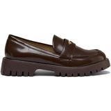 SHOES Rosabel dam loafers YU9T-7 Shoes Brown