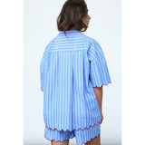 Sisters Point SISTERS POINT dam ELLA Shirt Blue Stripes