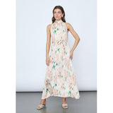Sisters Point SISTERS POINT dam klänning EMILY Dress Green Coral Graphic