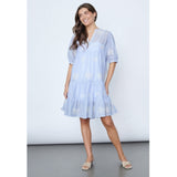 Sisters Point SISTERS POINT dam klänning IBON Dress Blue Stripes