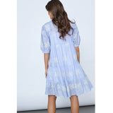 Sisters Point SISTERS POINT dam klänning IBON Dress Blue Stripes