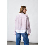 Sisters Point SISTERS POINT dam skjorta EDNA Shirt Rose/Navy