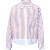 Sisters Point SISTERS POINT dam skjorta EDNA Shirt Rose/Navy